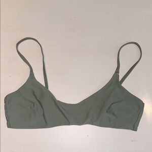 Aerie Women's Sage Green Bralette/Bathing Suit Top  sz M ☀️💕☀️
